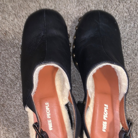 Autumn Studded Platform Clogs - Picture 2 of 4